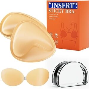Sticky Bra Inserts in Nude